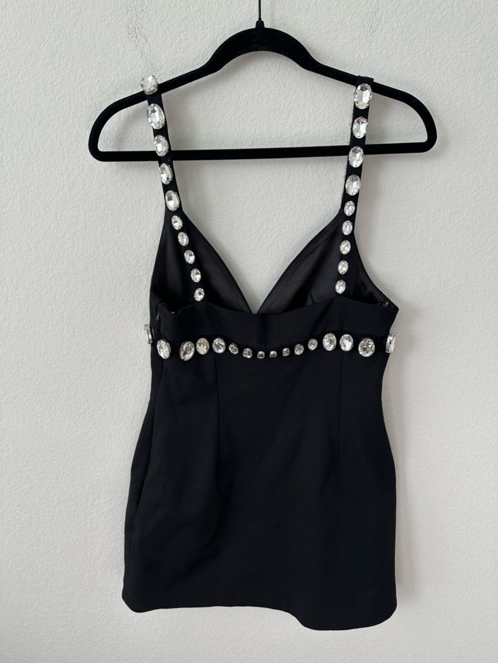 RETROFETE Polly Mini Black Dress SZ S - Picture 6 of 8